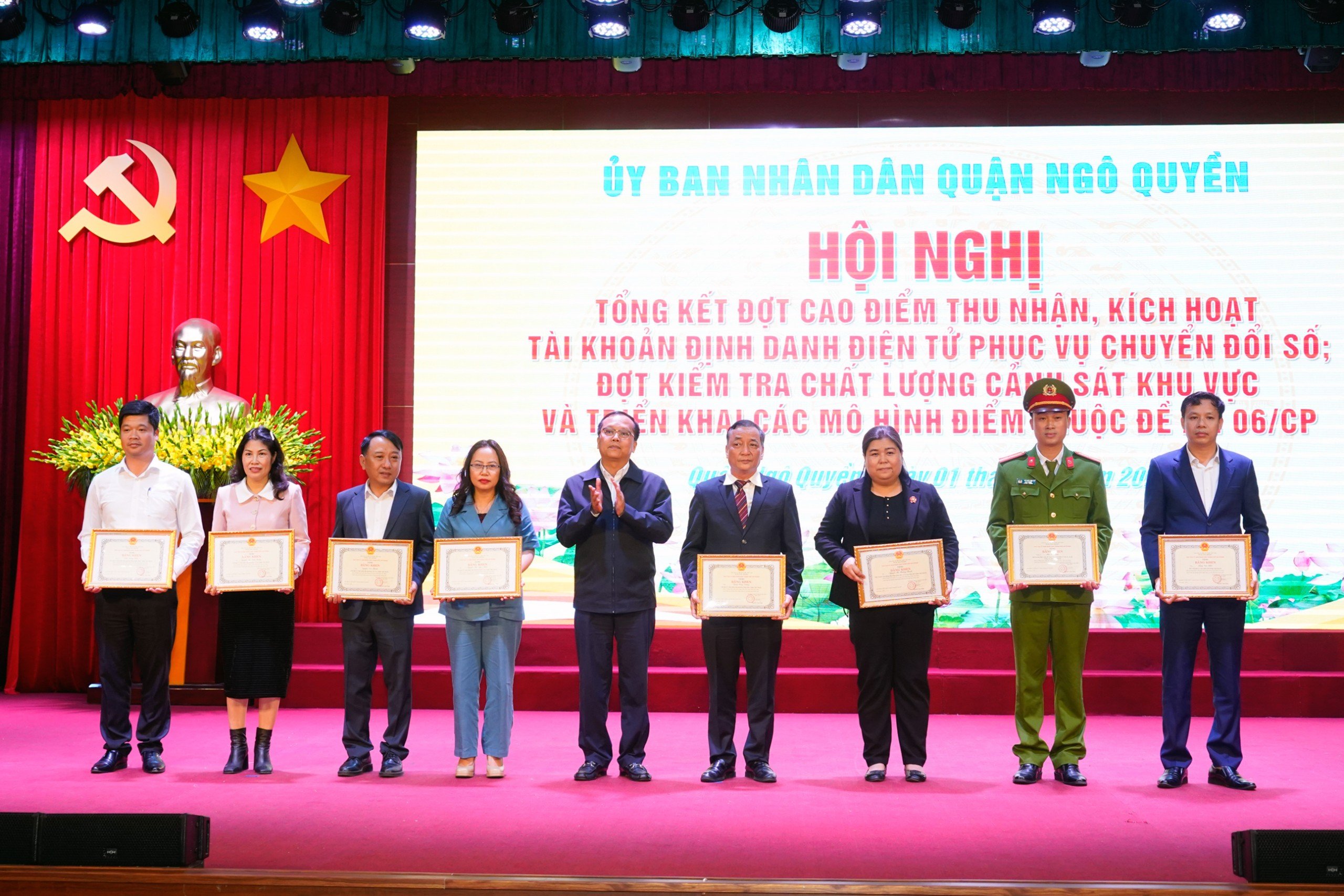 Quận Ngô Quyền: Triển khai 5 mô hình điểm thuộc Đề án 06/CP